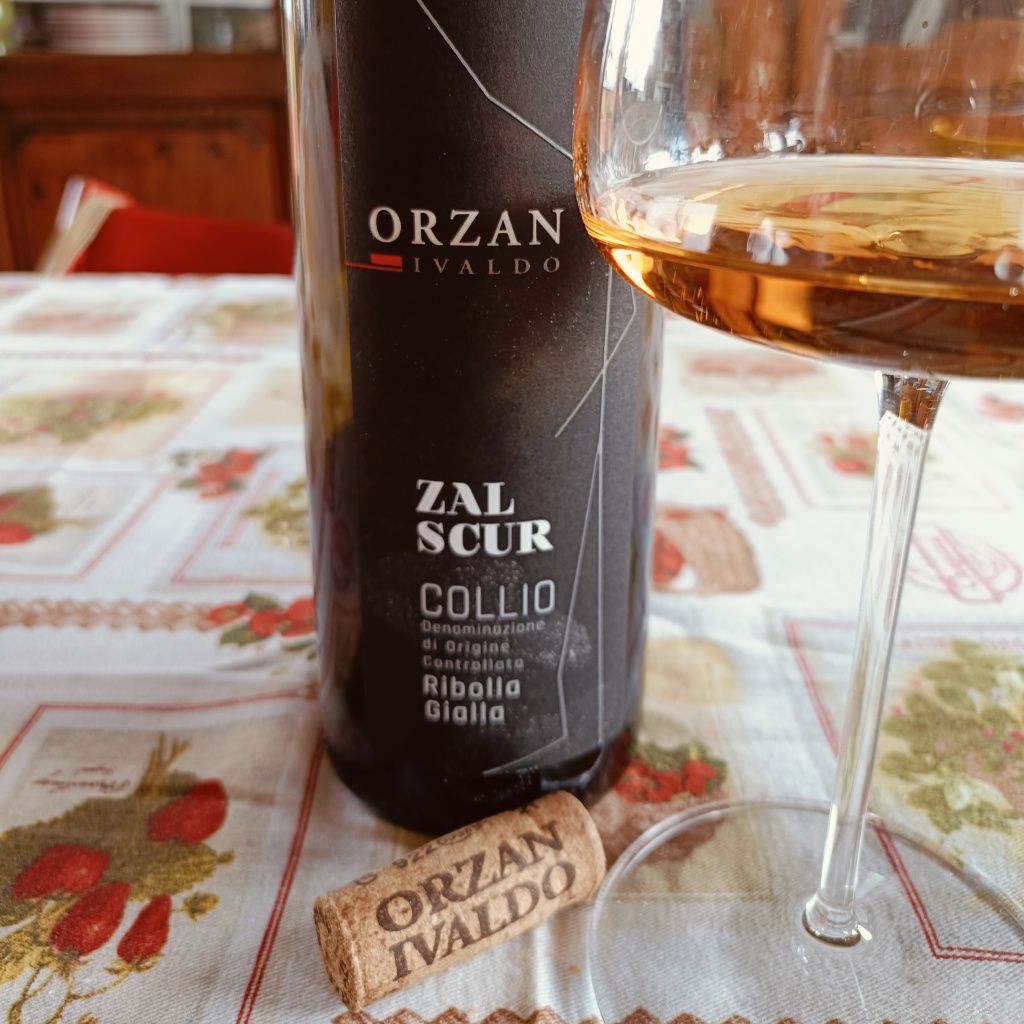 Enonauta/Degustazione di Vino #410 - review - Zal Scur 2016 - Ivaldo Orzan | ottima ribolla macerata da Capriva del Friuli