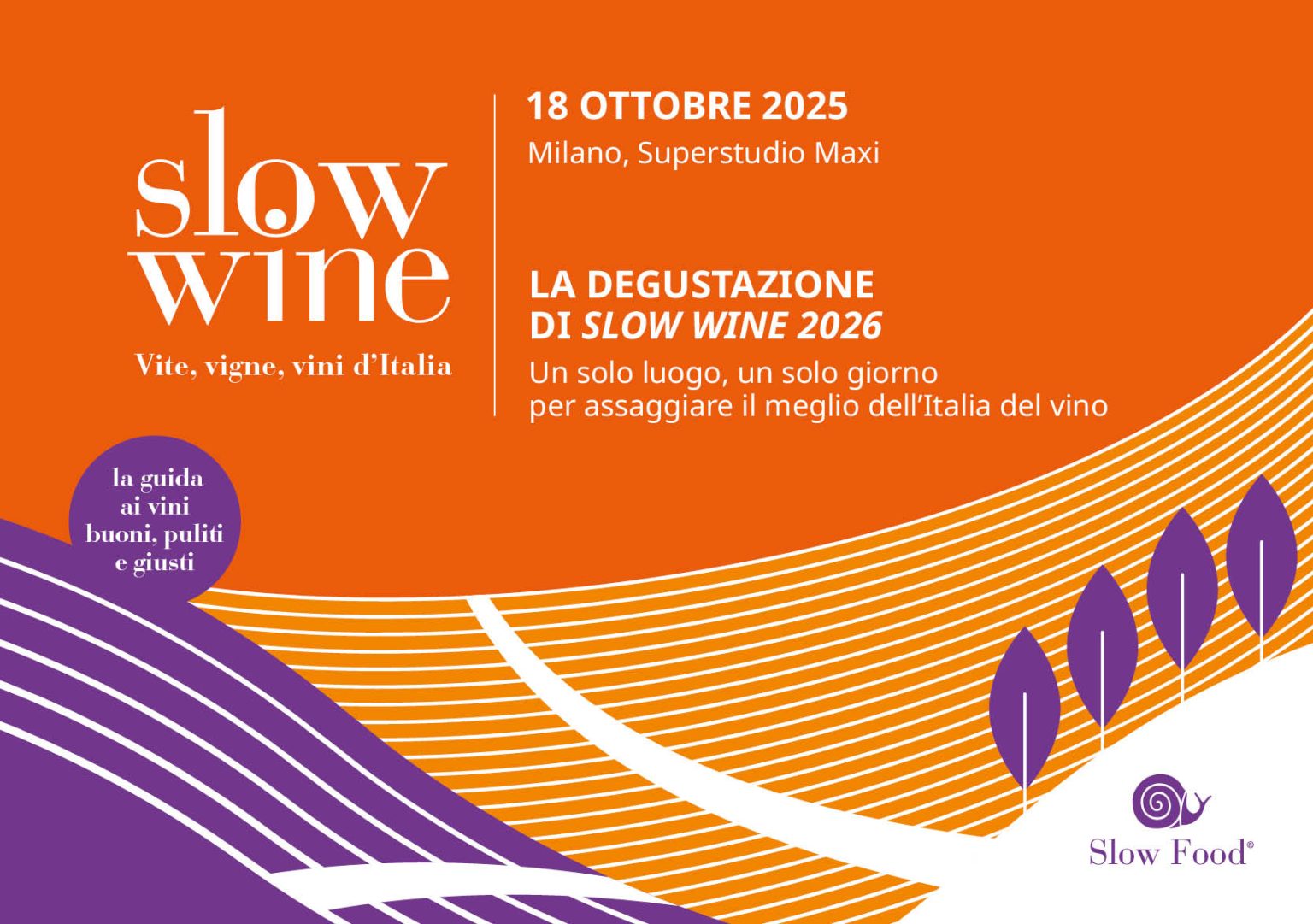 Slow Wine 2026 – grande degustazione a Milano